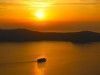 La mejor puesta de sol en la isla de Santorini Espectacular Puesta de Sol en Santorini